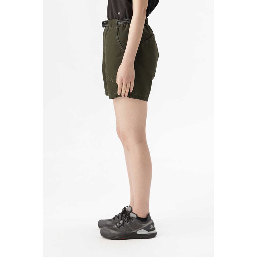 AND WANDER 60/40 cloth short pants (M) khaki