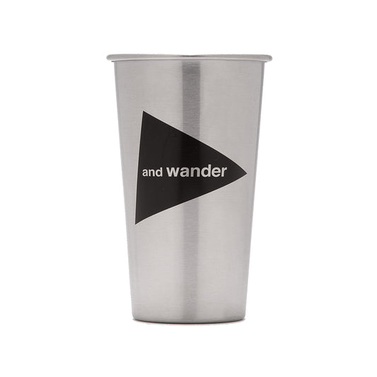 AND WANDER and wander MiiR pint cup 16oz Black