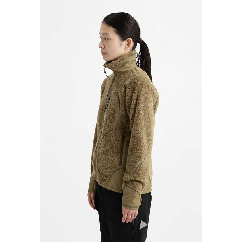 AND WANDER high loft fleece jacket