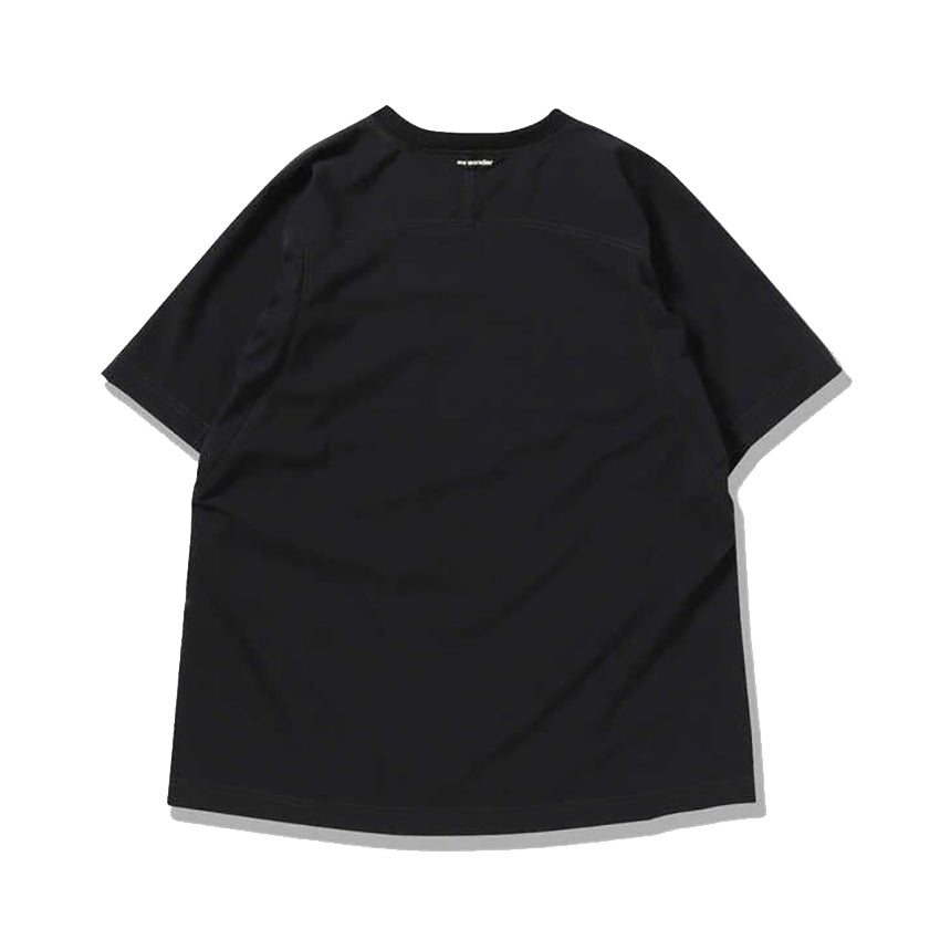 AND WANDER UV stretch rip pullover black