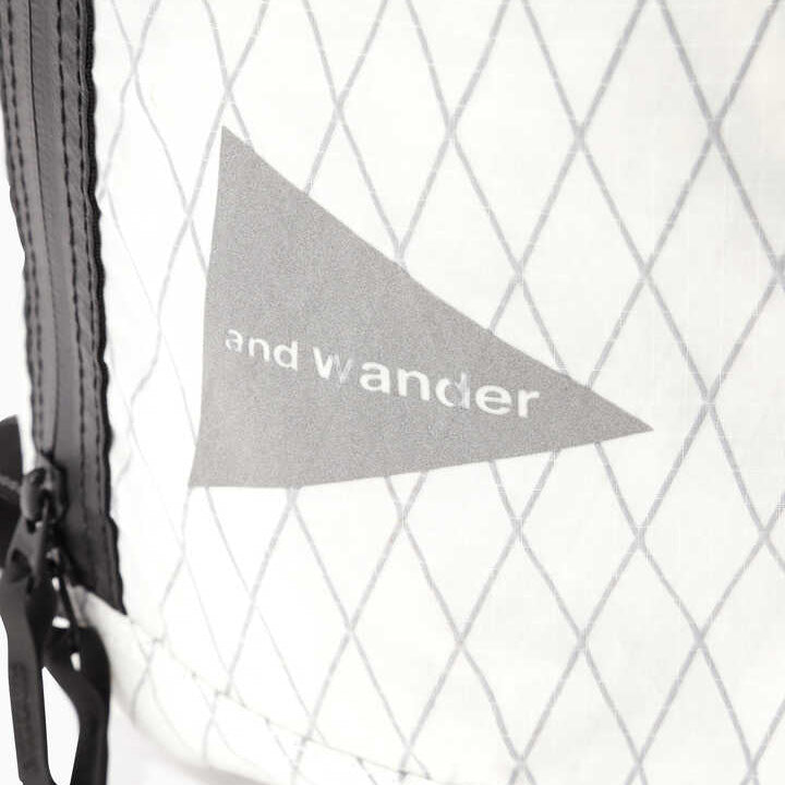 AND WANDER X-Pac 25L 3way tote bag-Offwhite
