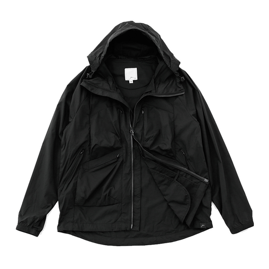 CAYL Bulky Pocket Zip Jacket / Black