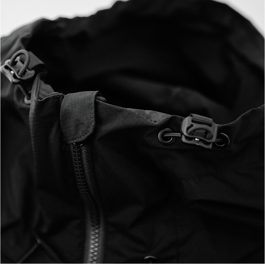 CAYL Bulky Pocket Zip Jacket / Black