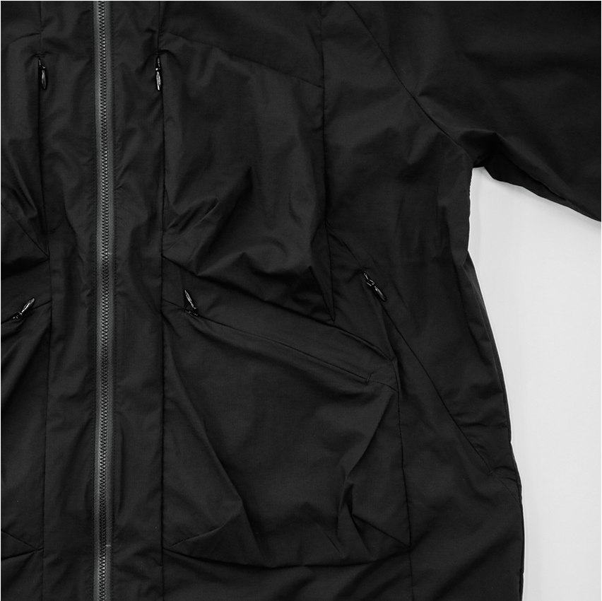 CAYL Bulky Pocket Zip Jacket / Black