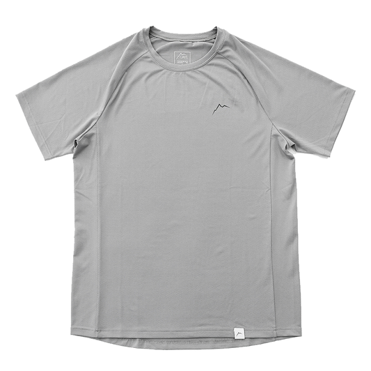 CAYL Logo Mesh Short Sleeve / Light Grey