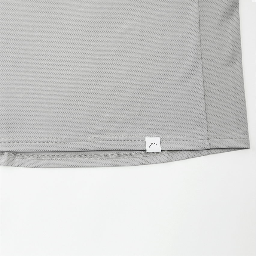 CAYL Logo Mesh Short Sleeve / Light Grey