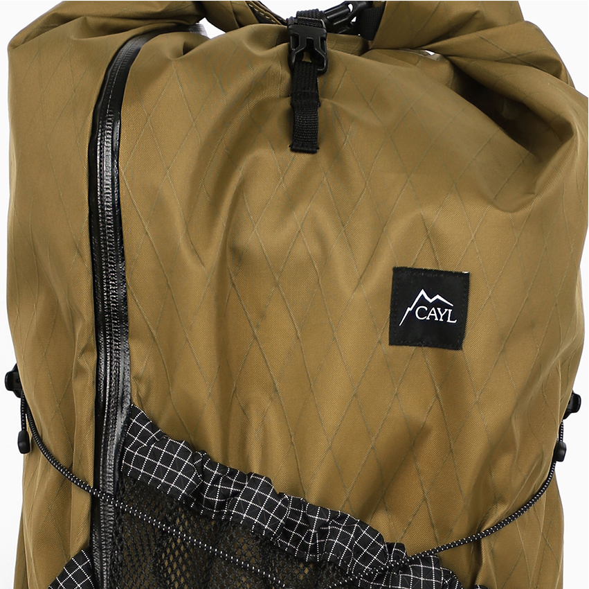 CAYL Mari Roll Top X-pac / Brown Khaki – WANDERS* CAYL Mari Roll Top X-pac / Brown Khaki – WANDERS*
