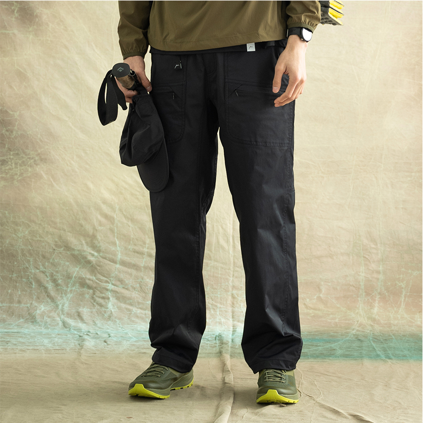 【CAYL】 NC ZIP POCKET PANTS - BLACK CAYL NC Stretch Hiking Pants / Black – WANDERS*