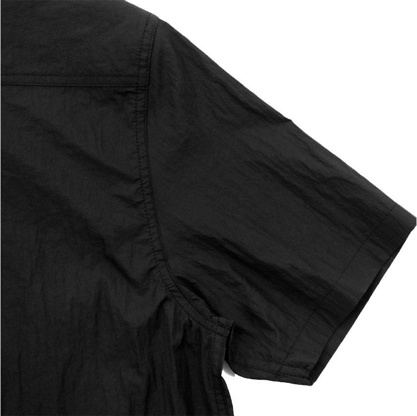CAYL Nylon Shortsleeve Hiker Shirts / Black