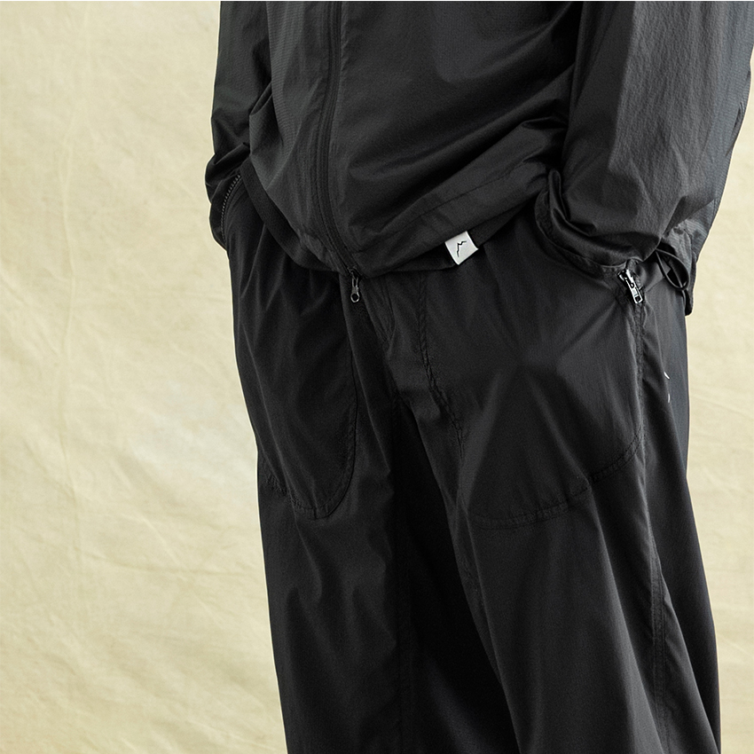 CAYL Nylon Trail Pants / Black