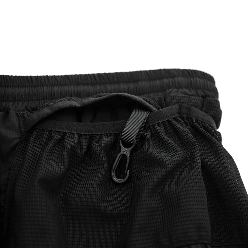 CAYL Nylon Trail Shorts / Black