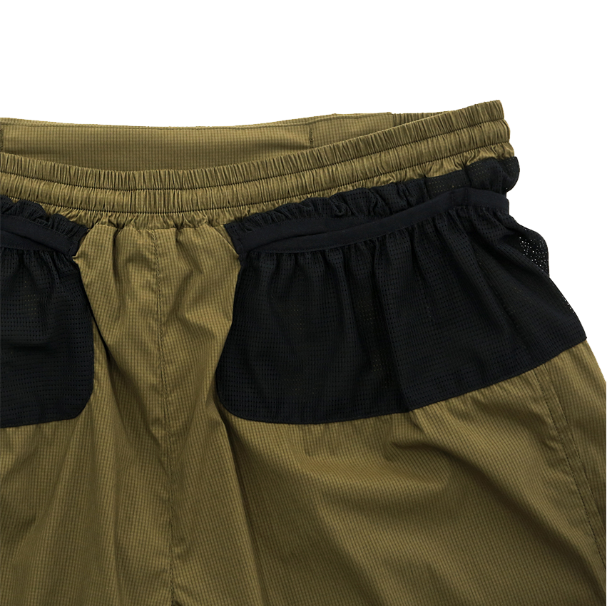 CAYL Nylon Trail Shorts / Brown Khaki