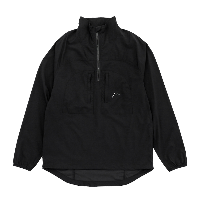 CAYL Stretch Nylon Half Zip Jacket / Black