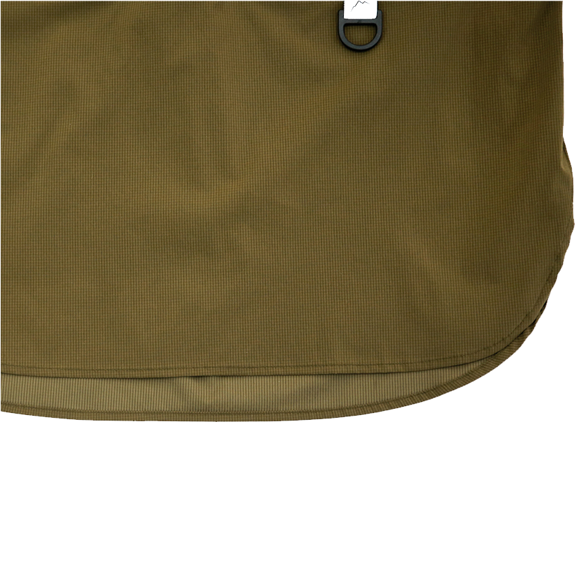 CAYL Stretch Nylon Pullover Shirts / Brown Khaki