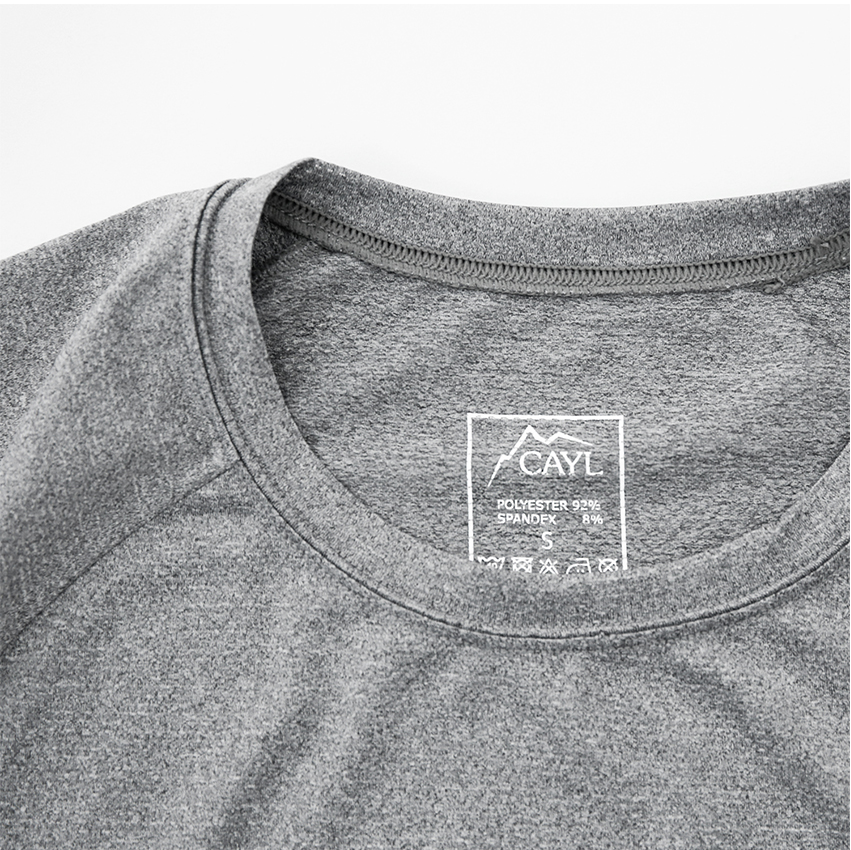 CAYL Wego Mesh Short Sleeve / Grey