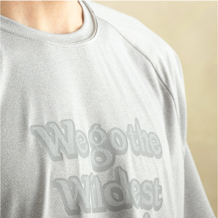 CAYL Wego Mesh Short Sleeve / Light Grey