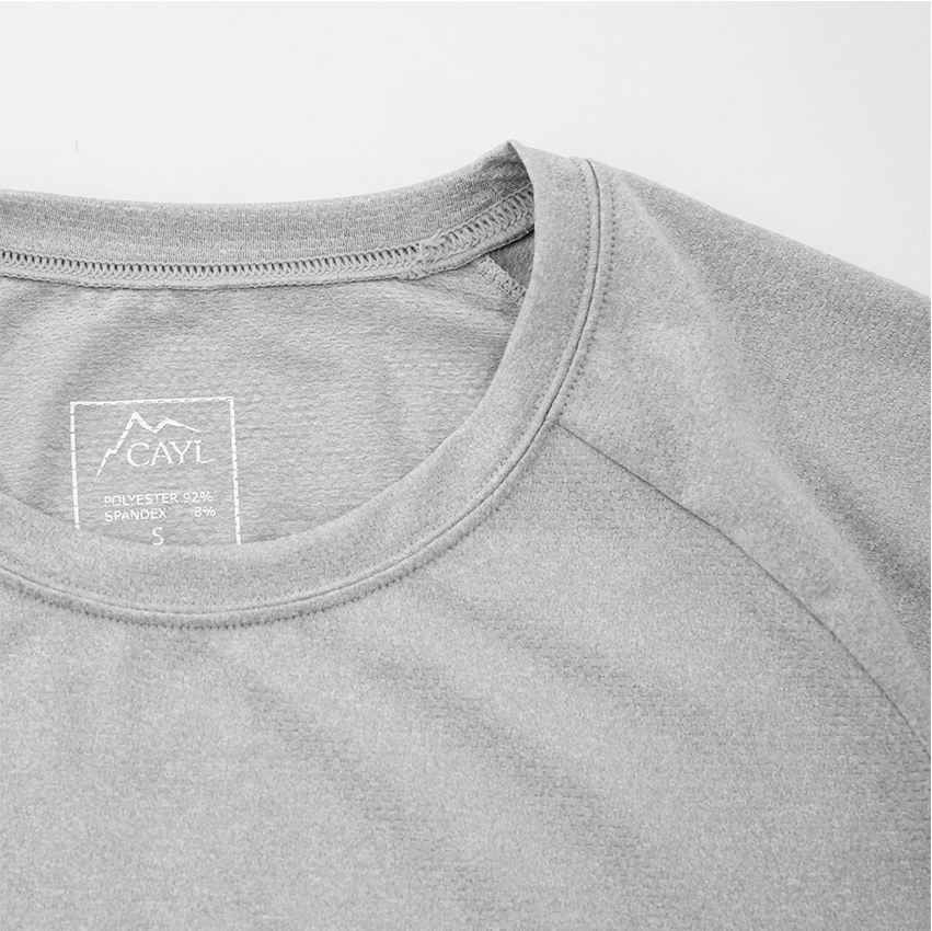 CAYL Wego Mesh Short Sleeve / Light Grey