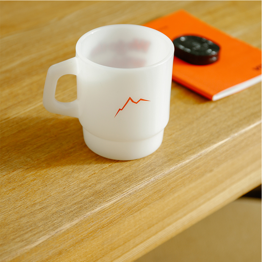 CAYL WeGo Milk Glass-Cup / Red