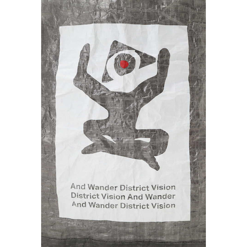 District Vision × and wander Dyneema drawstring bag
