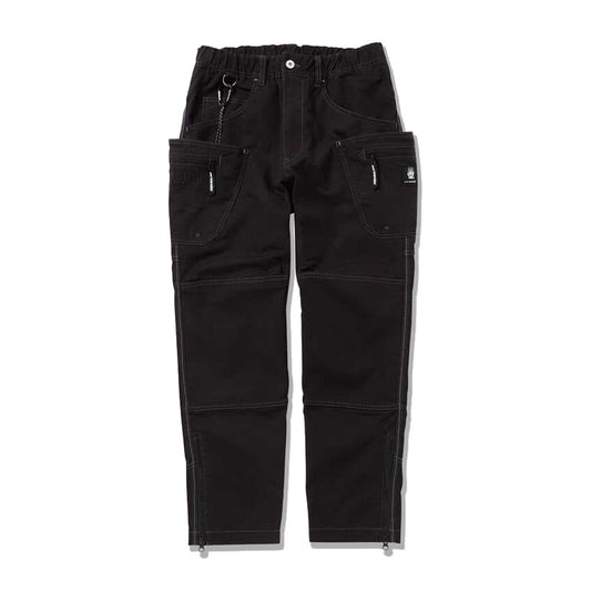 GRIP SWANY x and wander TAKIBI pocket pants black