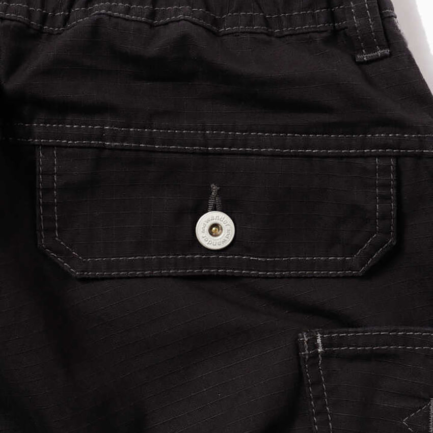 GRIP SWANY x and wander TAKIBI pocket pants black