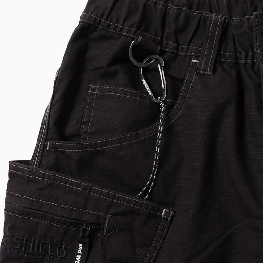 GRIP SWANY x and wander TAKIBI pocket pants black