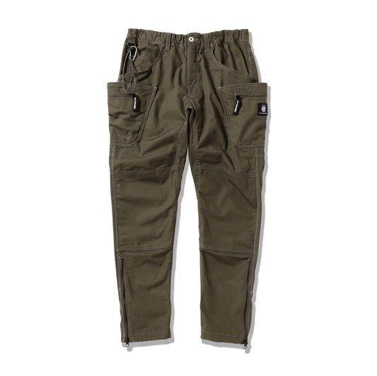 GRIP SWANY x and wander TAKIBI pocket pants khaki