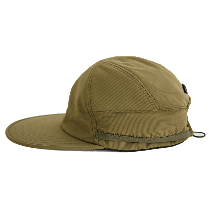 CAYL Stretch Nylon Sunvisor Cap (Solid) / Brown Khaki – WANDERS*