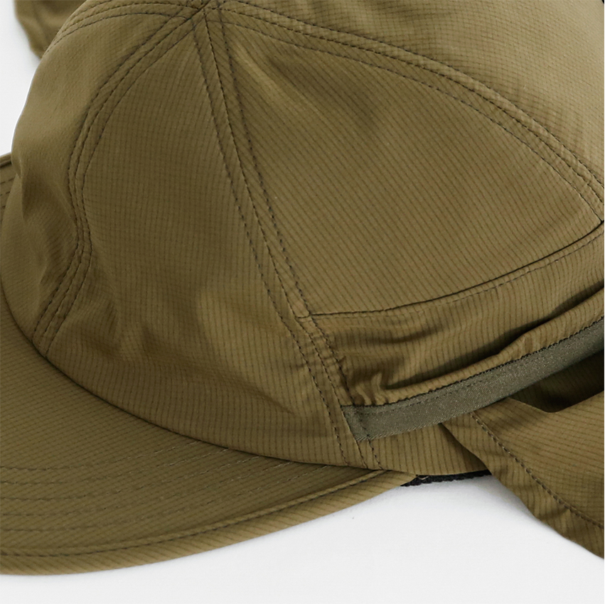 CAYL Stretch Nylon Sunvisor Cap (Solid) / Brown Khaki – WANDERS*